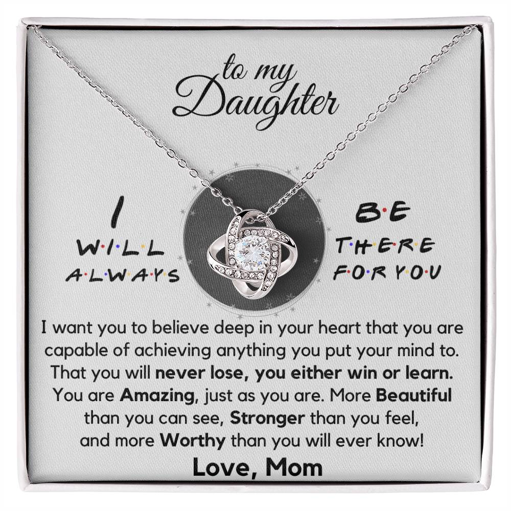 (Almost Gone) Class of 2021 - Always There for You - Gift Necklace From Mom