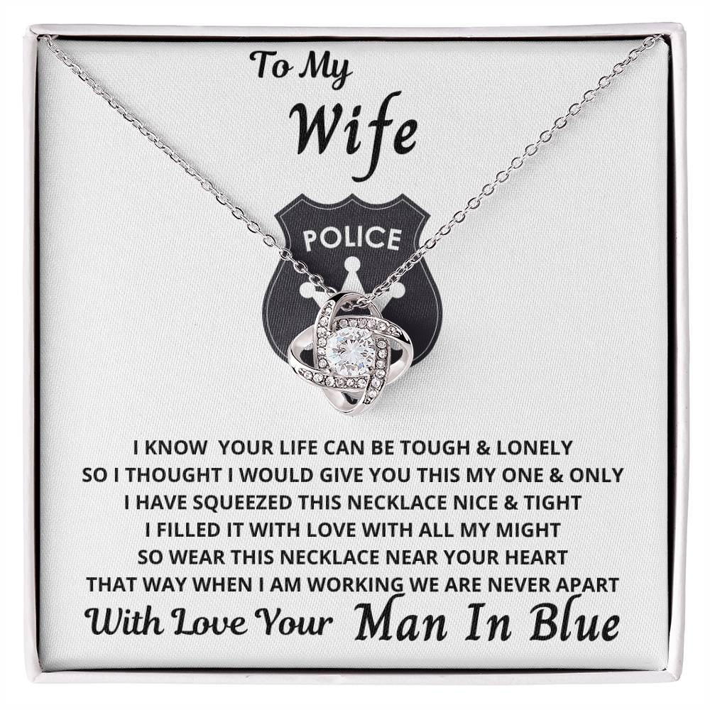 To My Wife From Your Man In Blue - My Greatest Blessing on Woman Day