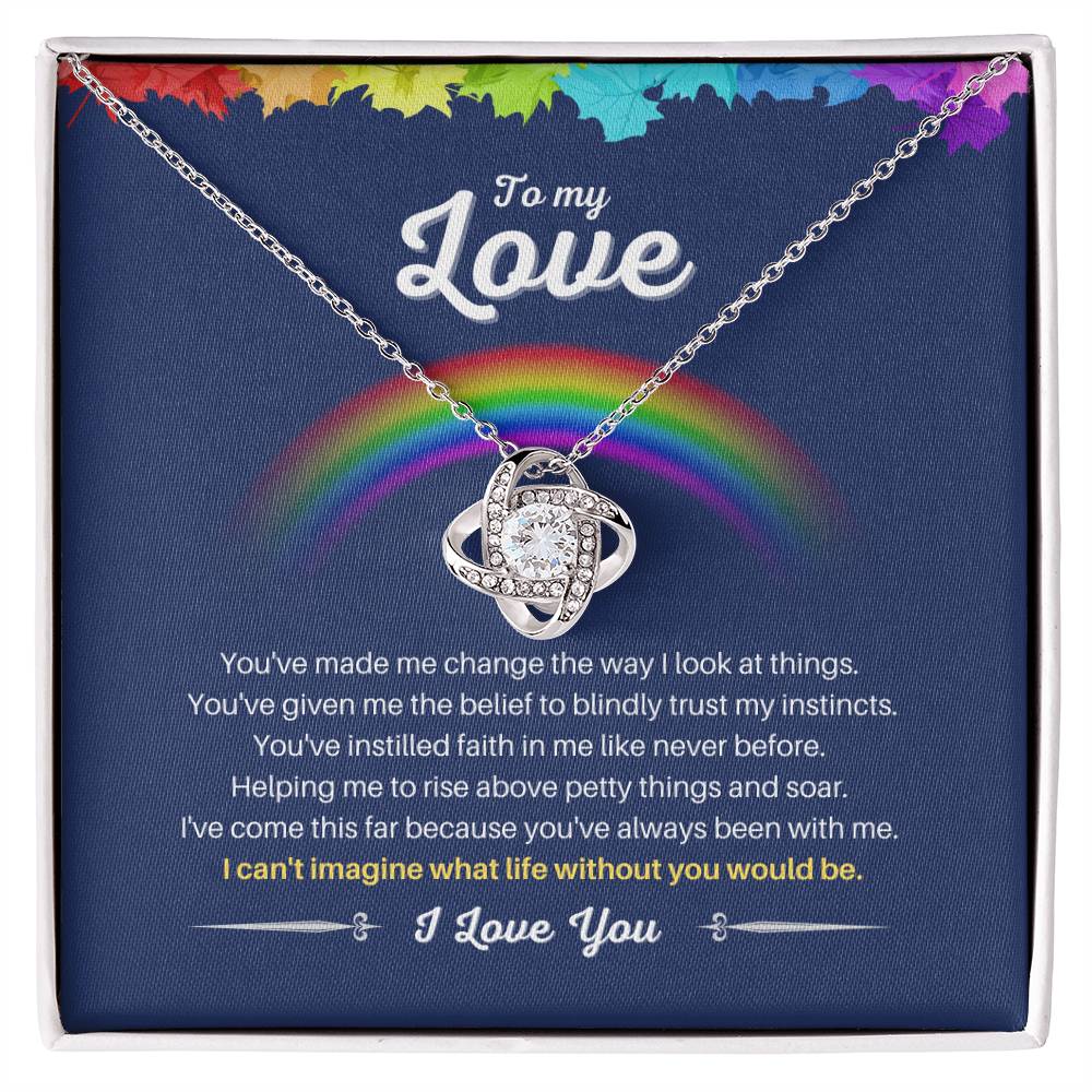 (Almost Gone) Always Been With Me Necklace - Gift To My Love