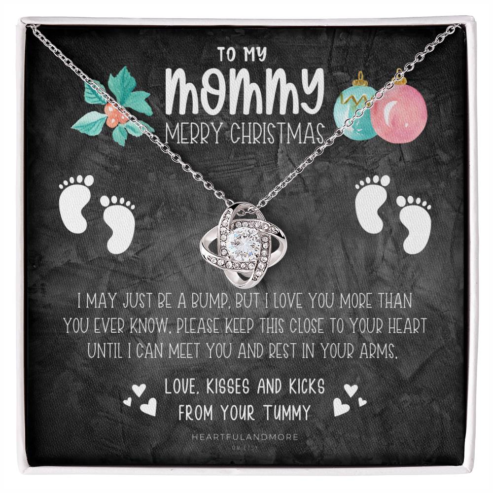 New Mom Christmas, Pregnant Wife Christmas Gift, Christmas Gift for Pregnant Wife, Jewelry for Pregnant Wife, Expecting Wife Christmas