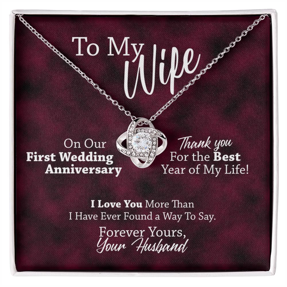 I Love You More Than I Have Ever Found a Way to Say 1st Anniversary Gift