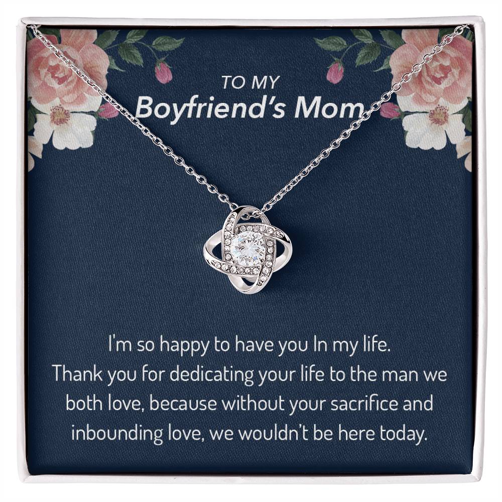 (Almost Gone) Boyfriend’s Mom Personalized Gift - Birthday Gift of Gratitude and Love