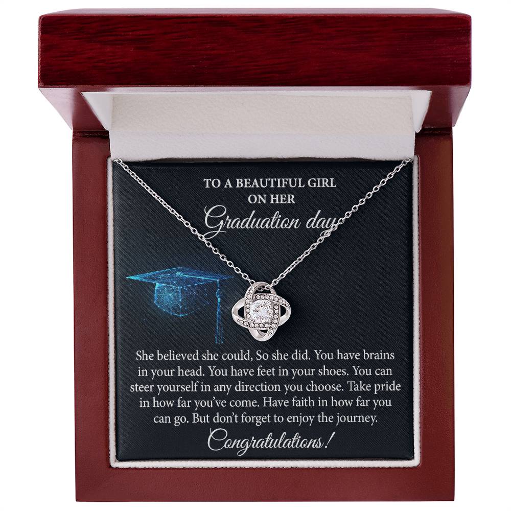 (Almost Gone) Beautiful Girl, Graduation Necklace