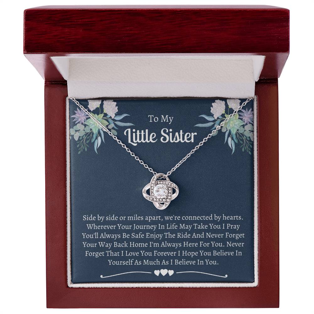 Gift for Little Sister – Forever My Friend, Forever My Love – Christmas Gift