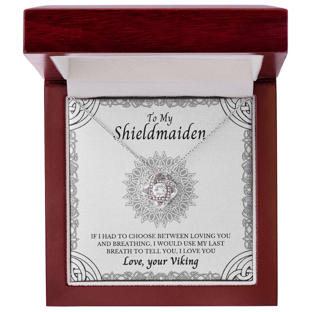 (Almost Gone) Celtic Love Knot Shieldmaiden - Viking Inspired Love Gift for Her