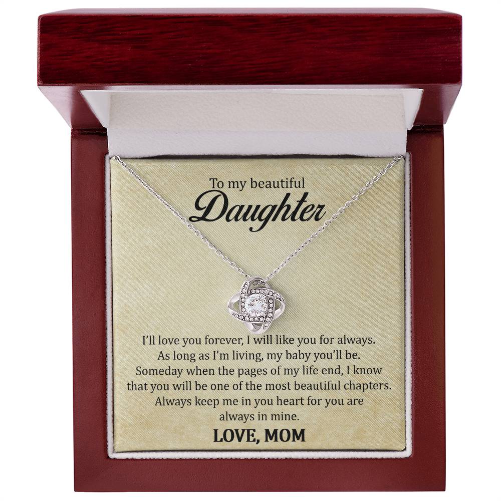 To My Beautiful Daughter - Always keep Me in Your Heart