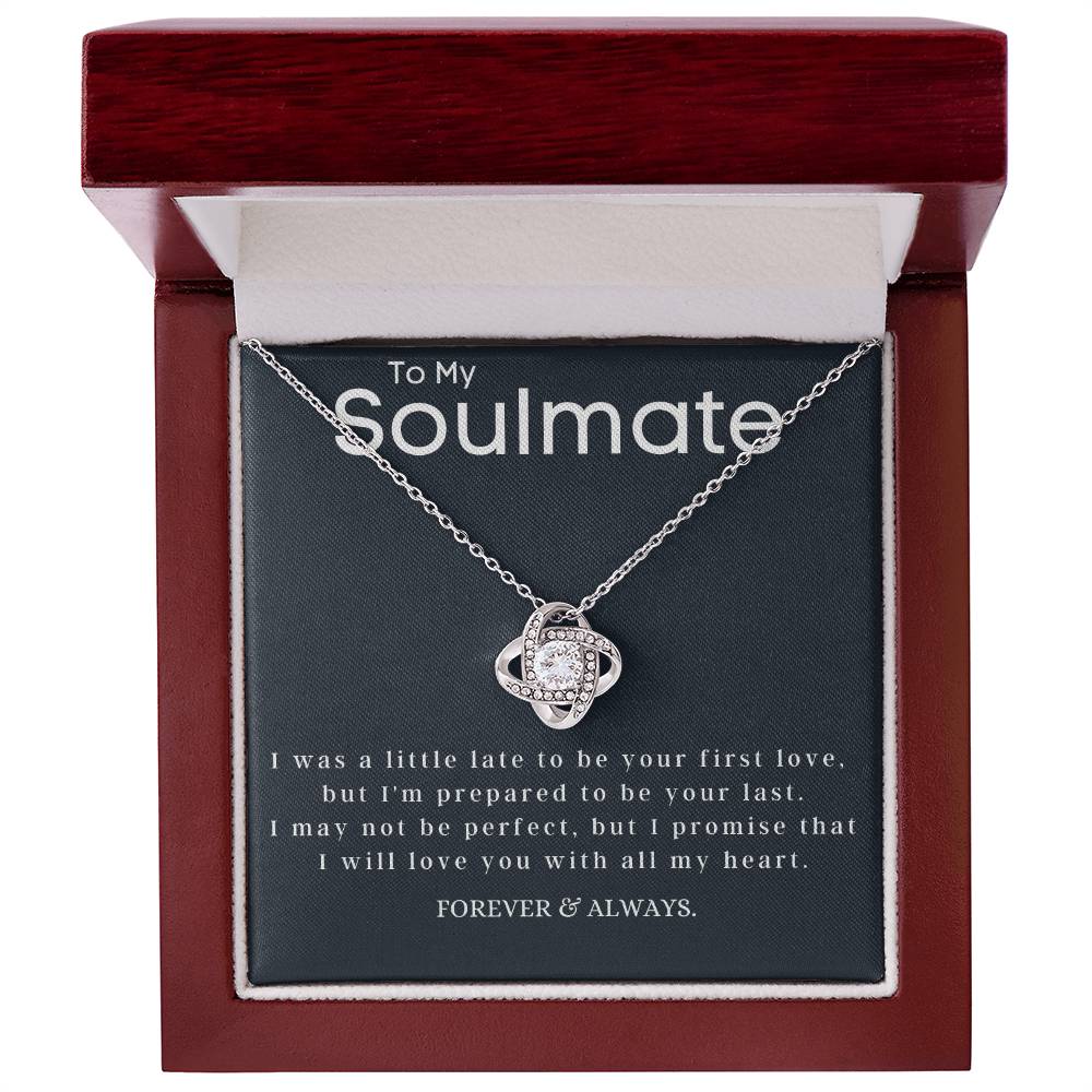 (Almost Gone!) Soulmate Necklace - Forever And Always - Love You Forever – Special Occasion Gift