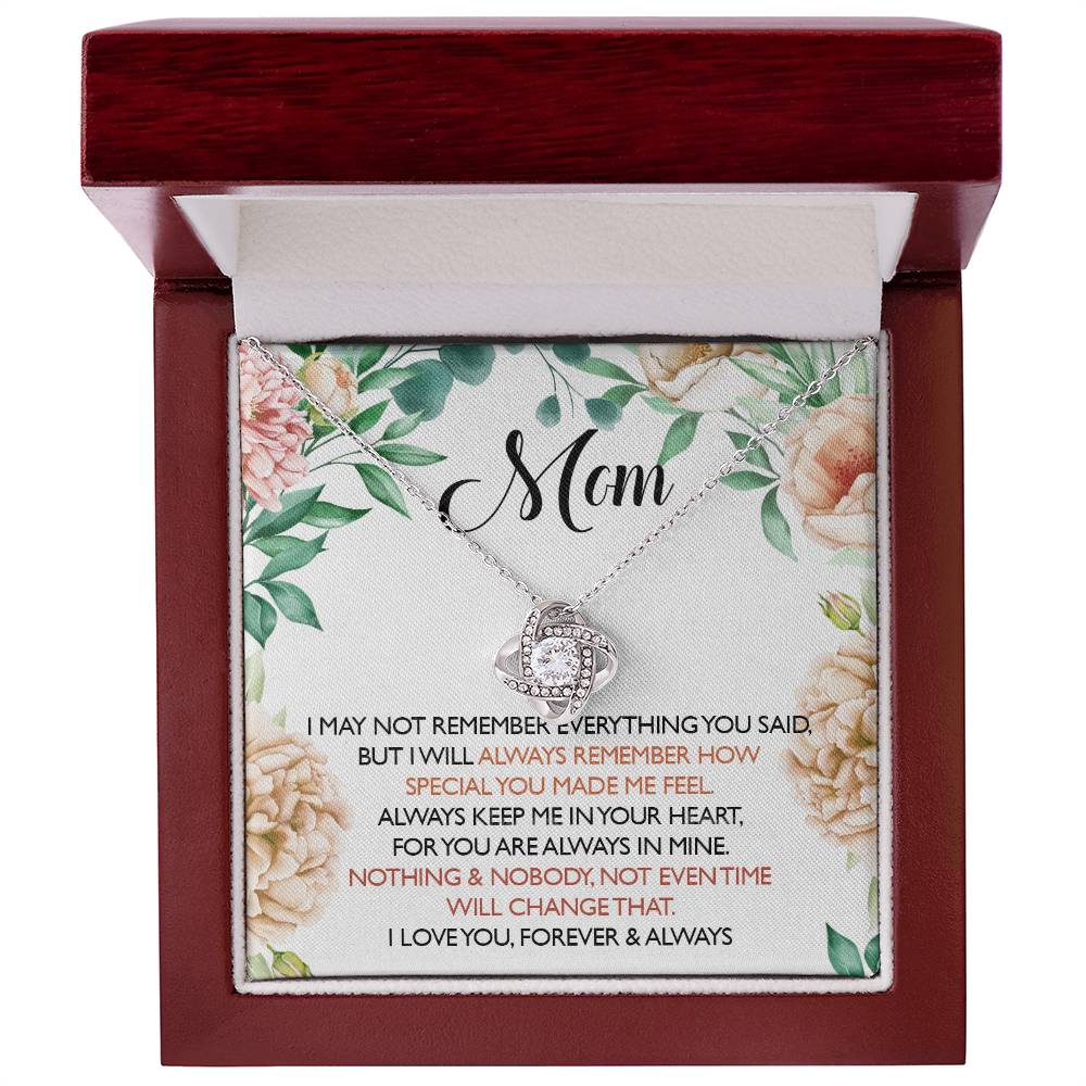 (Almost Gone!) Mother's Day Gift - Keep Me In Your Heart  - Special Mother’s Day Jewelry