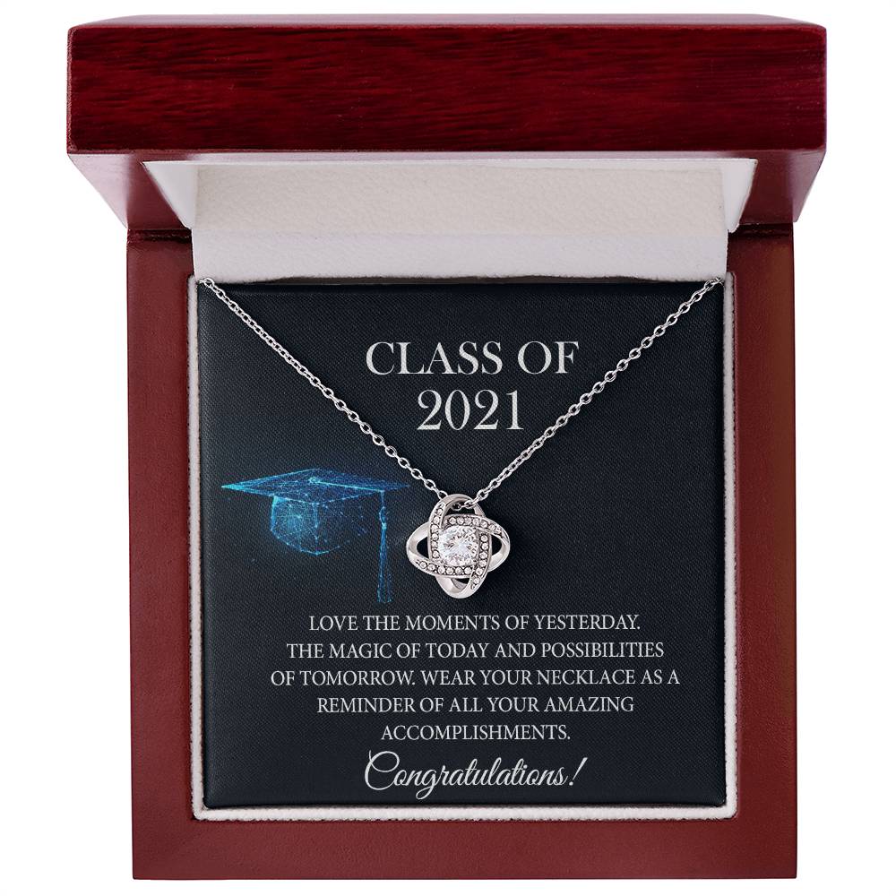 (Almost Gone) Class of 2021, Graduation Necklace