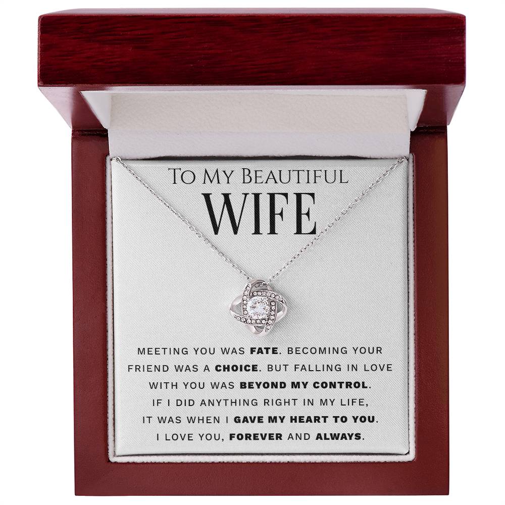 Beautiful Wife | Gave My Heart To You | Necklace