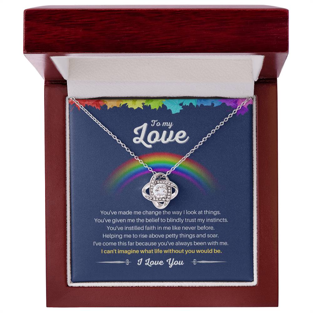 (Almost Gone) Always Been With Me Necklace - Gift To My Love