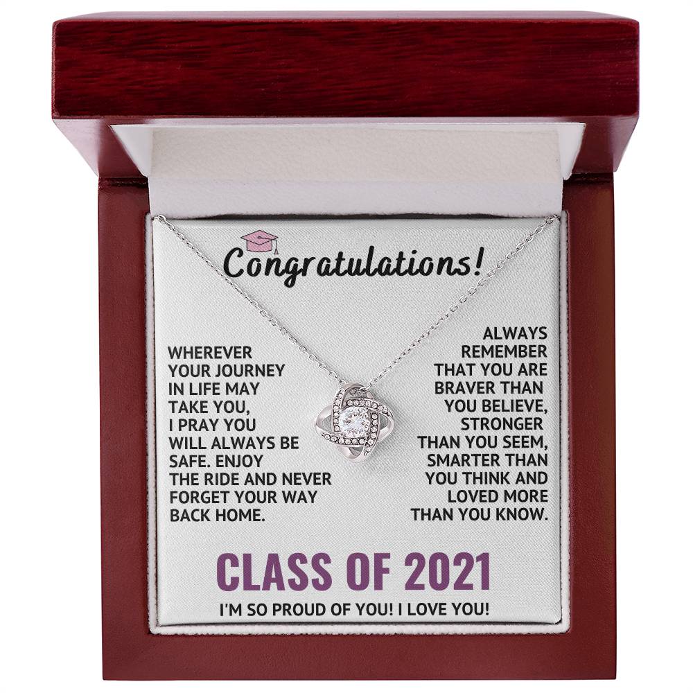 (Almost Gone) Class of 2021 Graduation Necklace