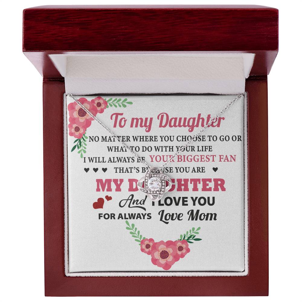 To My Daughter I Love You – Wherever life takes you, I’ll be there - Christmas Gift