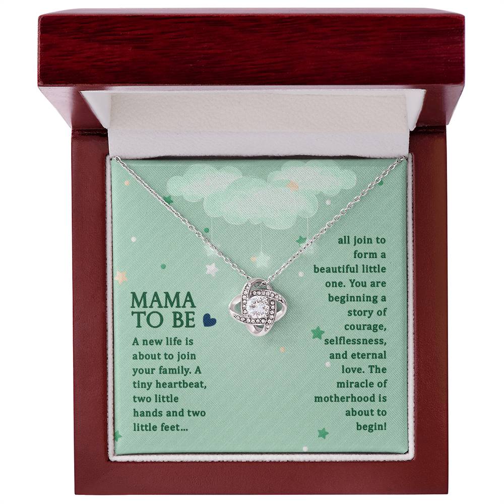 (Almost Gone) Mama to be necklace - Baby Shower Gift