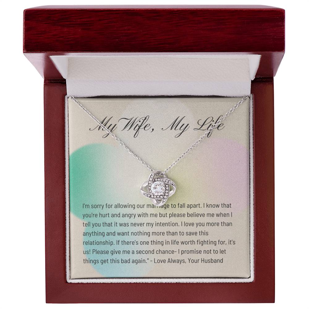 Apology Gift for Wife from Guilty Husband - A Second Chance for Love on Our Journey Together