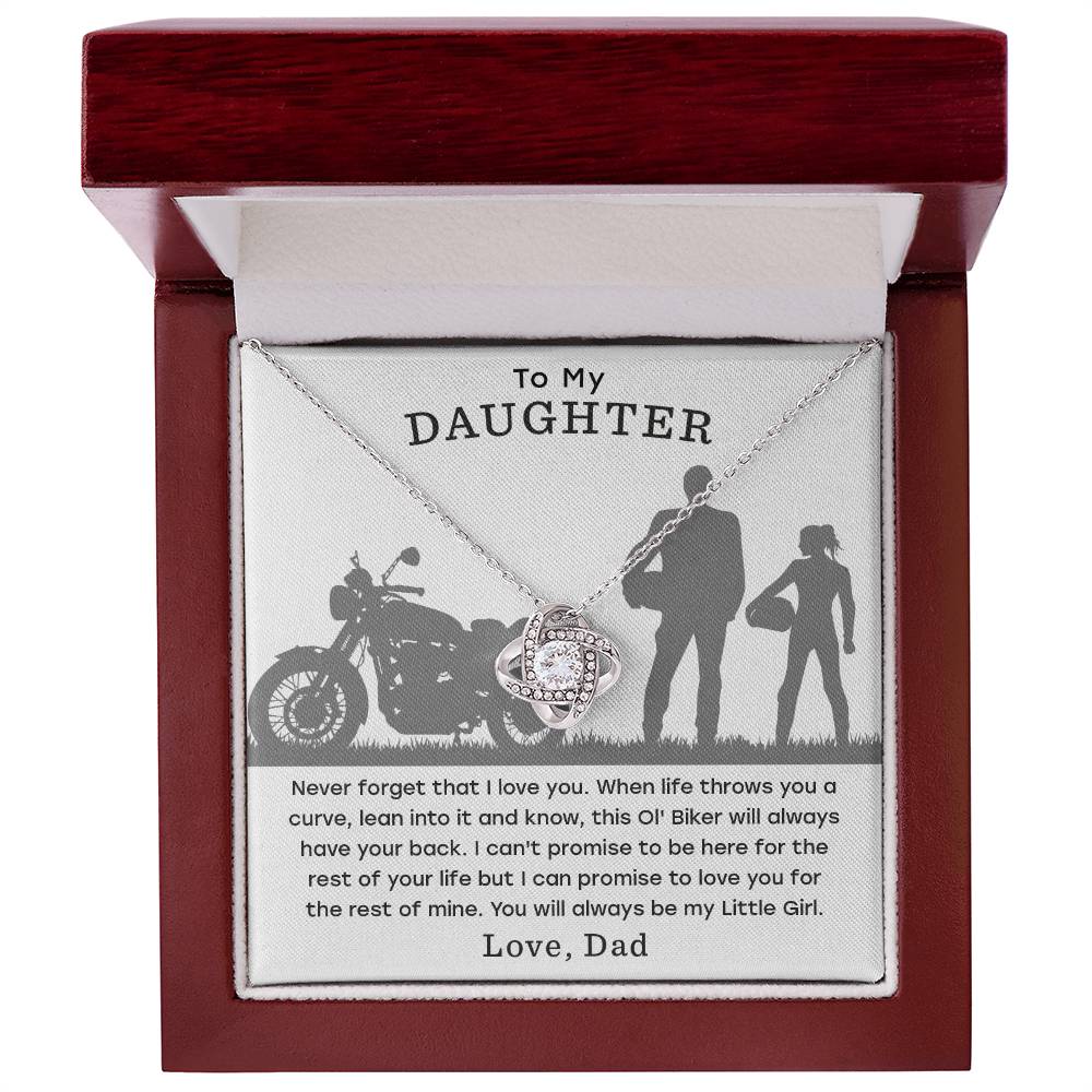 (Almost Gone - Limited Stock) to My Daughter - Love, Dad - Necklace - With Love on Your Birthday