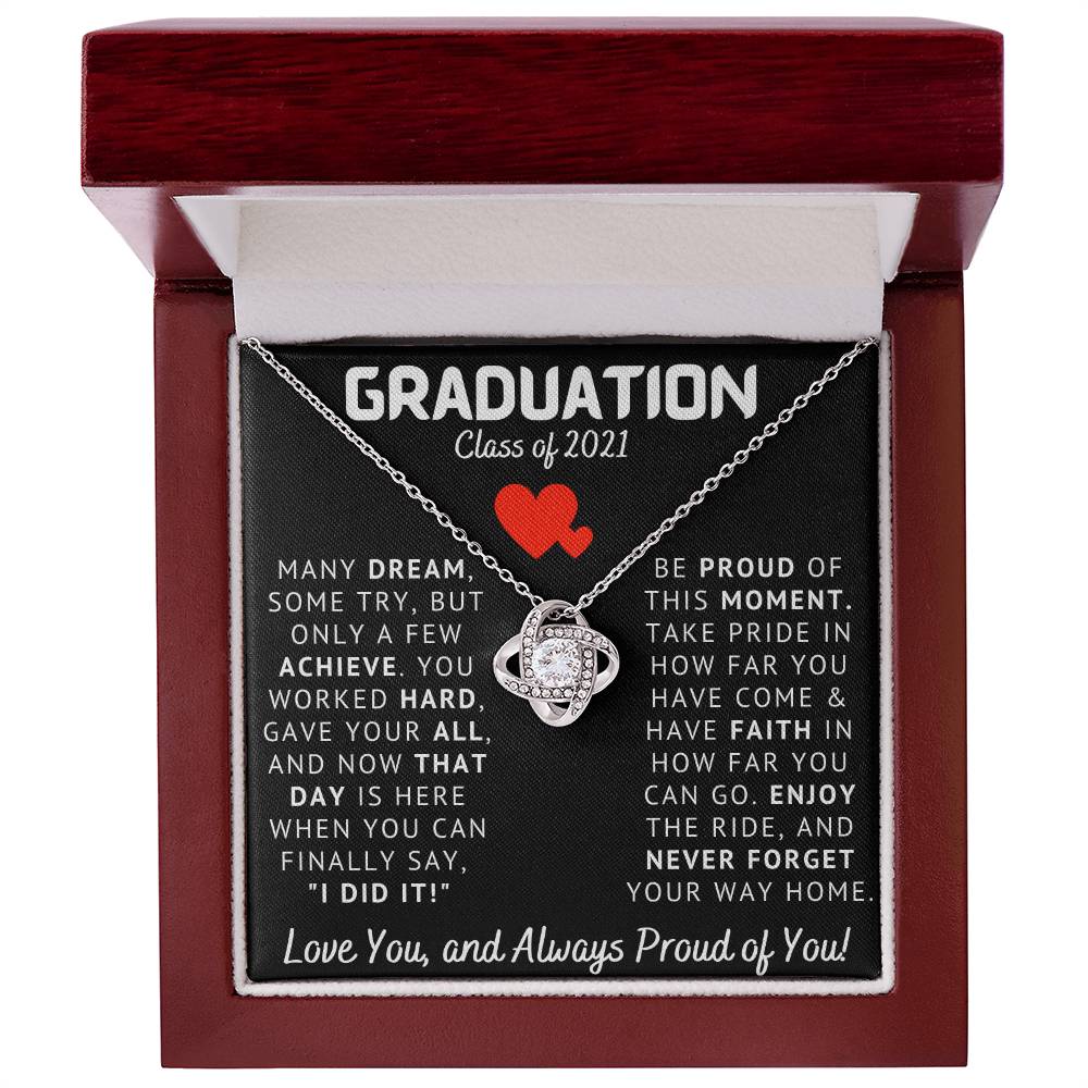 (Almost Gone) Class of 2021 Graduation Necklace