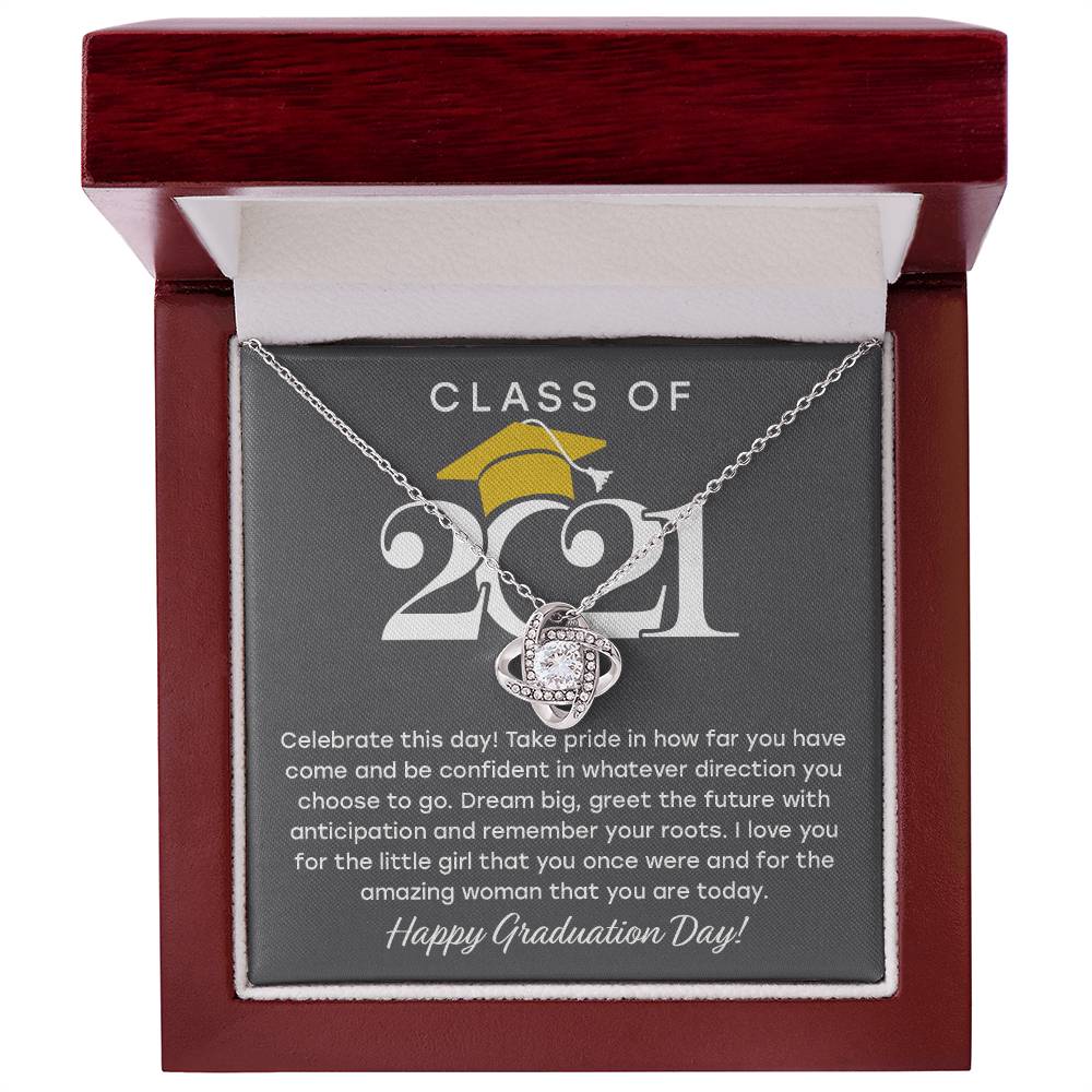 (Almost Gone) Class of 2021 – Love Knot Necklace