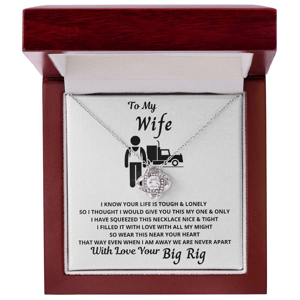 To My Wife From Your Big Rig -Even Miles Apart, My Heart is With You on Christmas