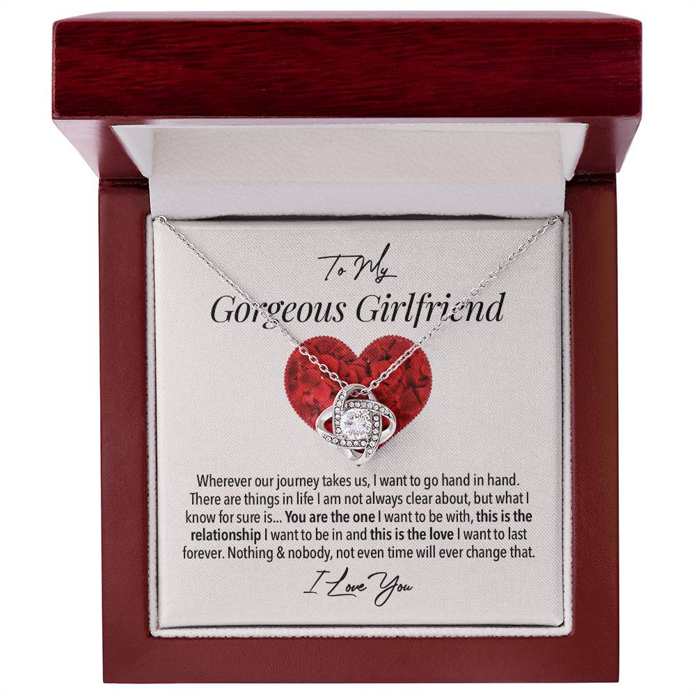 Girlfriend Forever Love Necklace - My Forever Valentine on Valentine’s Day