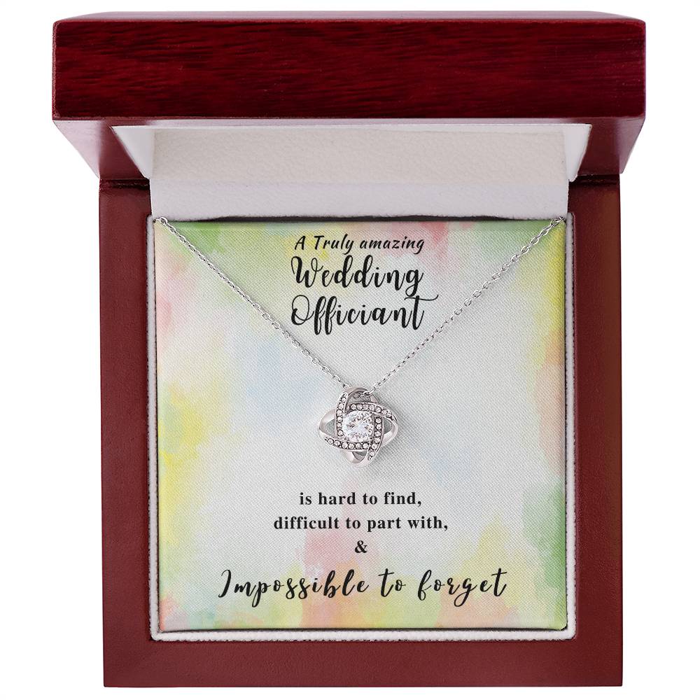 Wedding Officiant Gift | Gift for Wedding Officiant Necklace | a Truly Amazing Wedding Officiant Appreciation Gift