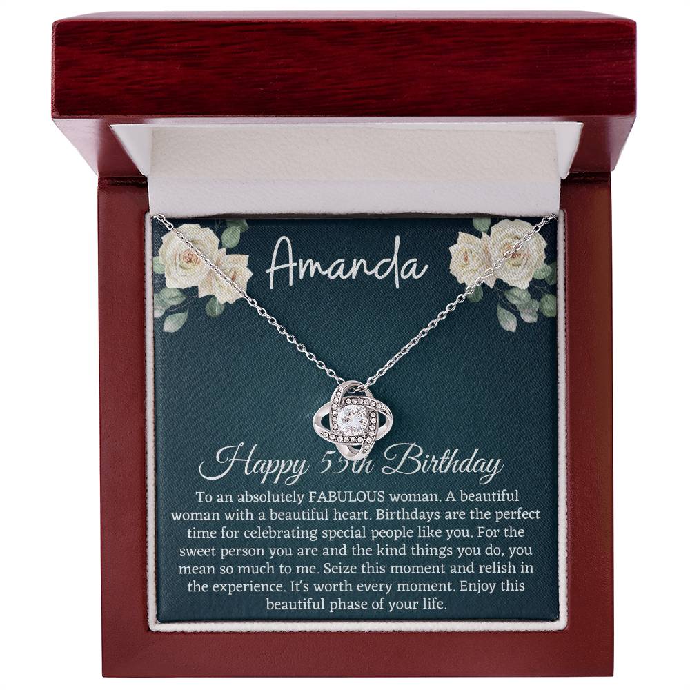 55th birthday - Gift For Girl Friend, My Mom - Present To Birthday