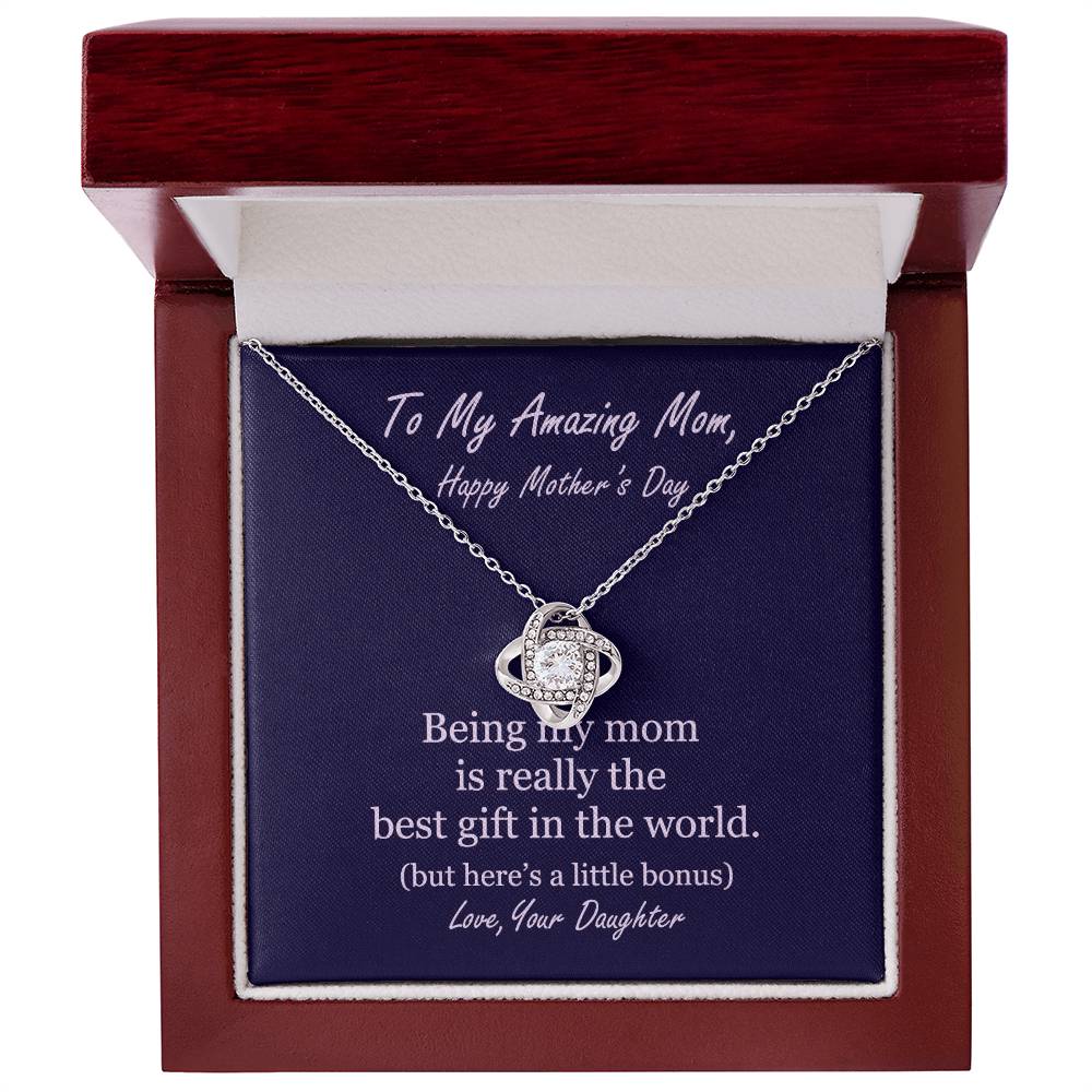 "The Best Gift in the World" Mother's Day Necklace -  Is The Best Gift In The World