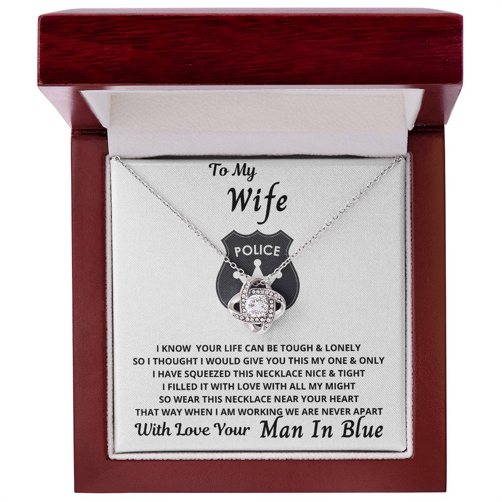 To My Wife From Your Man In Blue - My Greatest Blessing on Woman Day