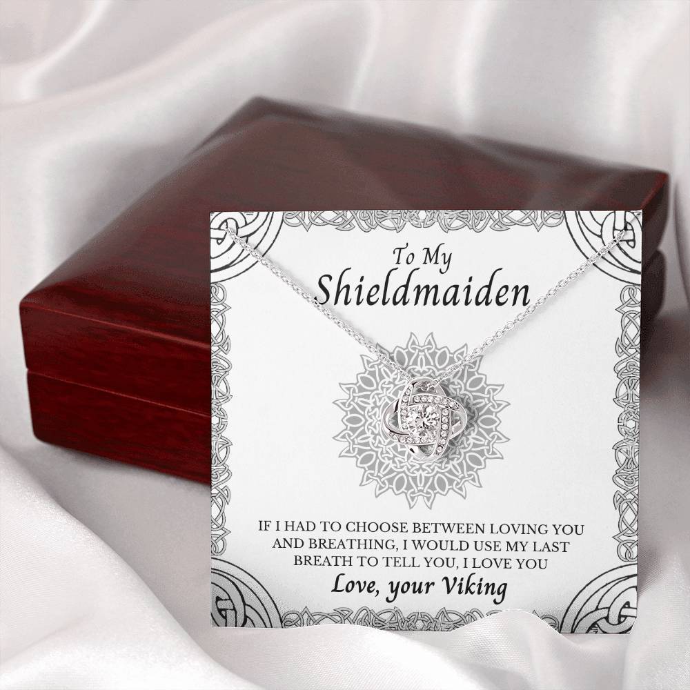(Almost Gone) Celtic Love Knot Shieldmaiden - Viking Inspired Love Gift for Her
