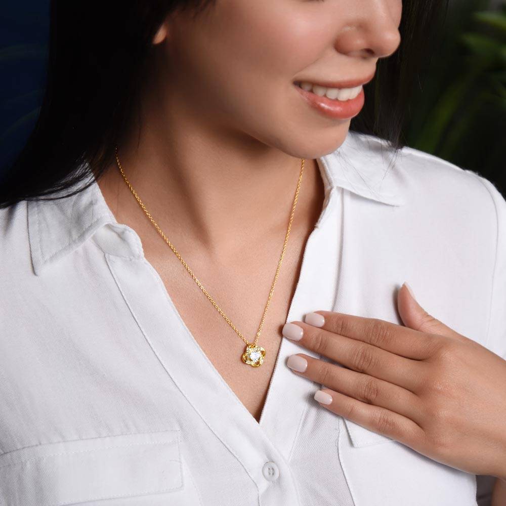 " a Graduation Gift-Love Know Necklace"-"Take Every Chance" - Gift For Girlfriend, My Friends To Graduation Day