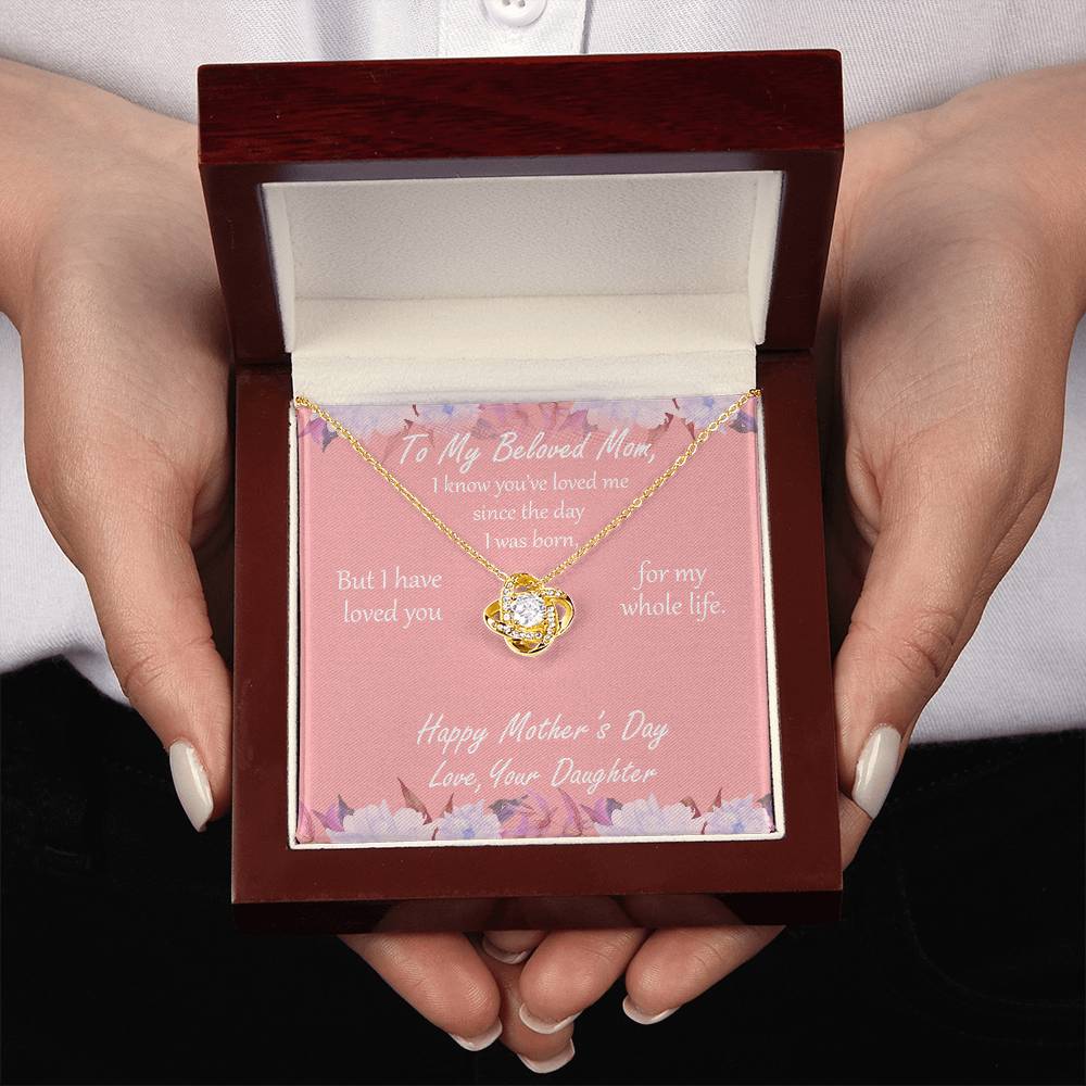 "My Whole Life" - Mother's Day Necklace -  To The Best Mom Ever – With Love on Mother’s Day