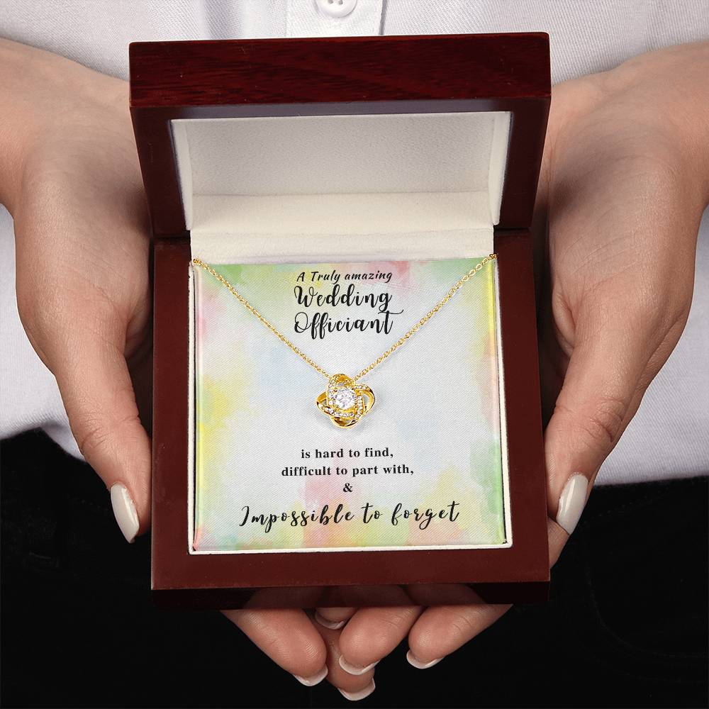 Wedding Officiant Gift | Gift for Wedding Officiant Necklace | a Truly Amazing Wedding Officiant Appreciation Gift