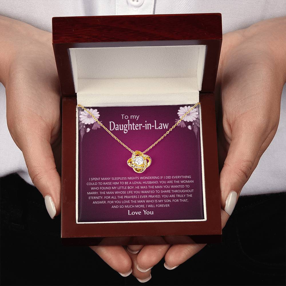 Best Gift for Daughter-In-Law – You are the answer to all my prayers - Family Gift