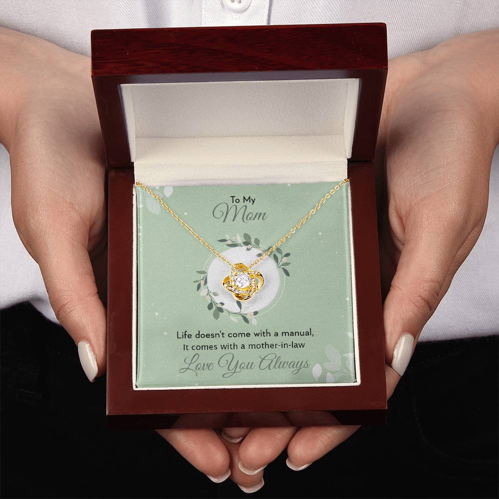 Thoughtful Gift for Mother In Law - 925 Sterling Silver Pendant