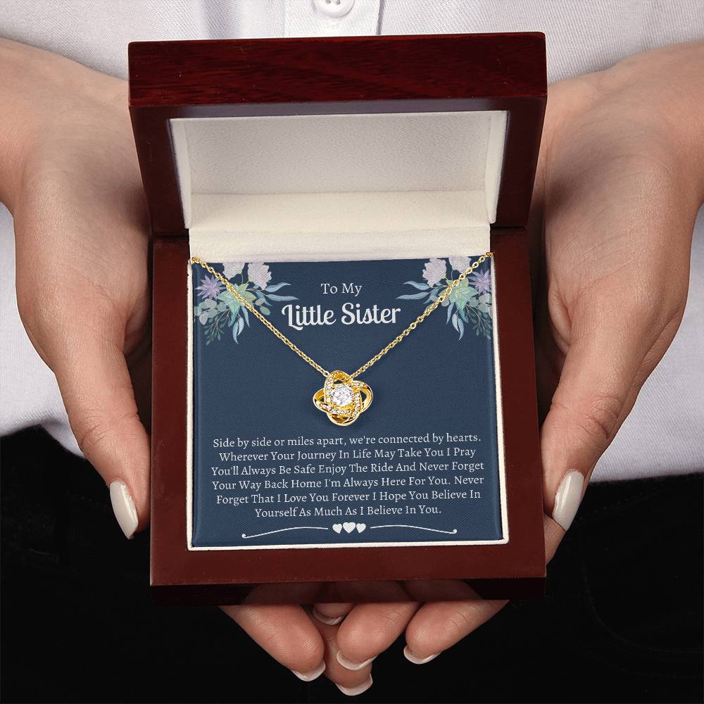 Gift for Little Sister – Forever My Friend, Forever My Love – Christmas Gift