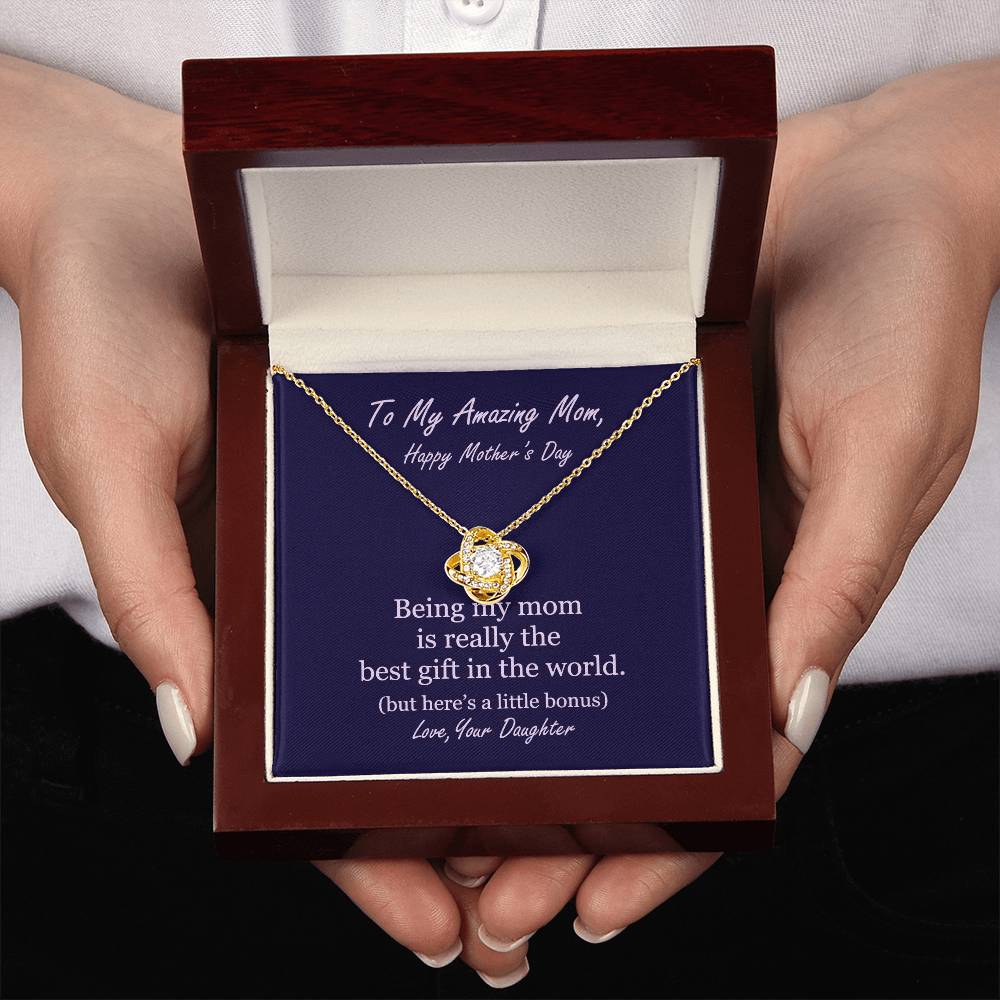 "The Best Gift in the World" Mother's Day Necklace -  Is The Best Gift In The World