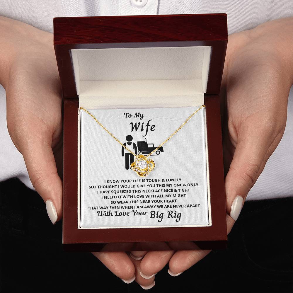 To My Wife From Your Big Rig -Even Miles Apart, My Heart is With You on Christmas