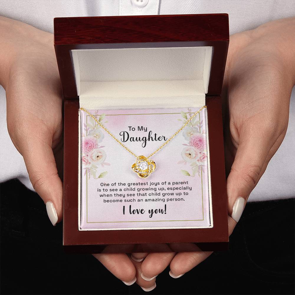 To My Daughter Necklace - Gift For Woman - To My Birthday, Valentine