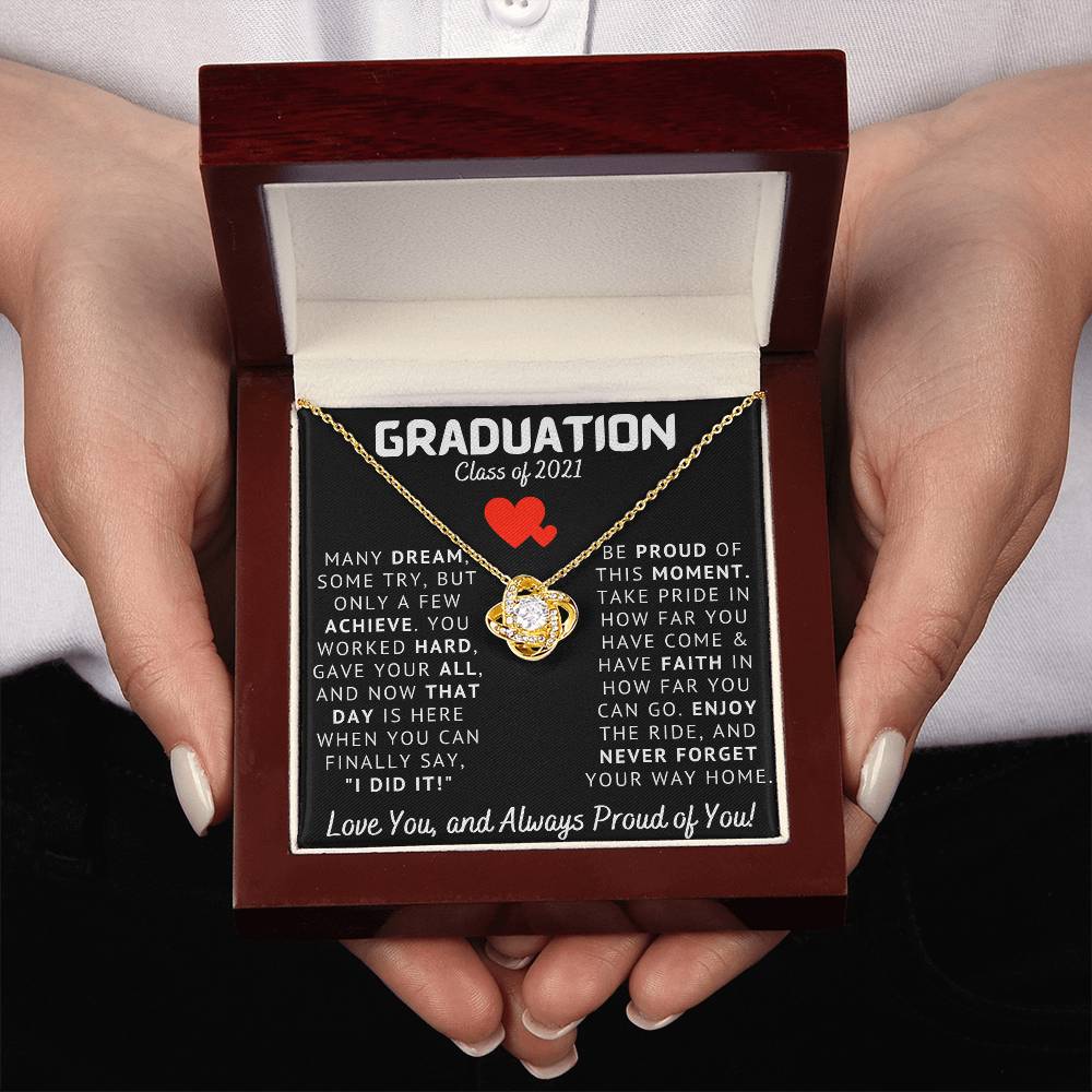 (Almost Gone) Class of 2021 Graduation Necklace