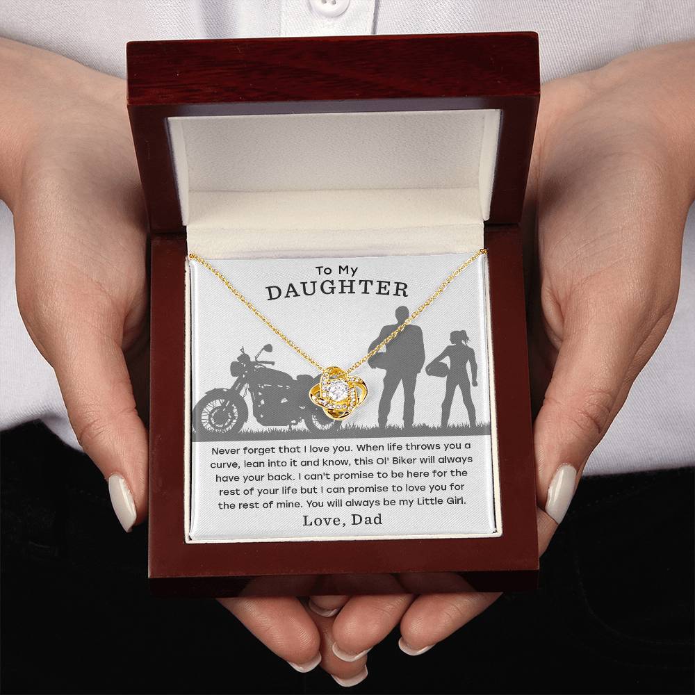 (Almost Gone - Limited Stock) to My Daughter - Love, Dad - Necklace - With Love on Your Birthday