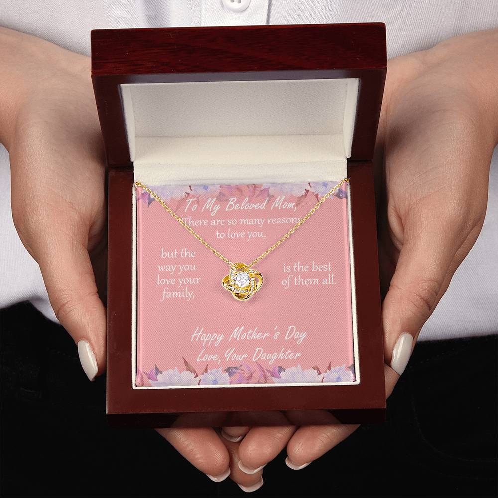 "So Many Reasons" - Mother's Day Necklace - To My Wonderful Mother – Forever Grateful