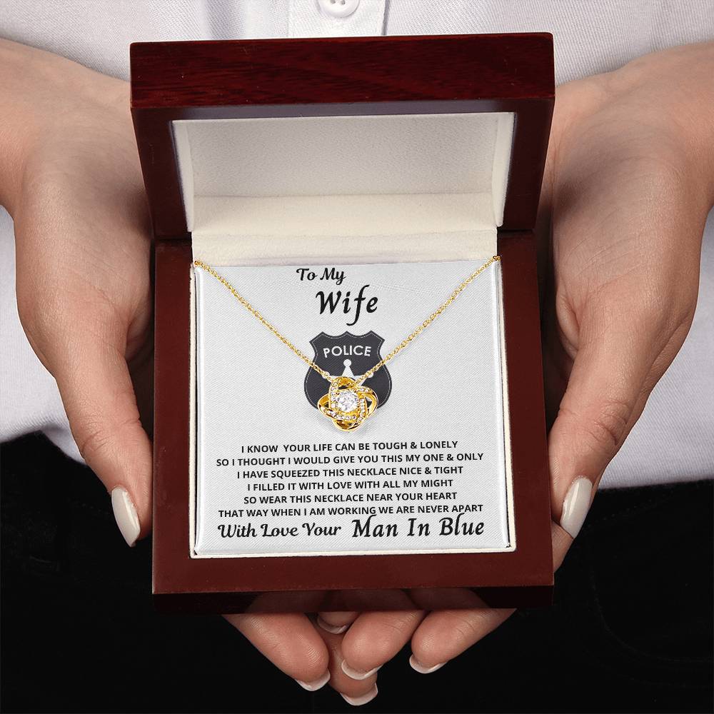 To My Wife From Your Man In Blue - My Greatest Blessing on Woman Day