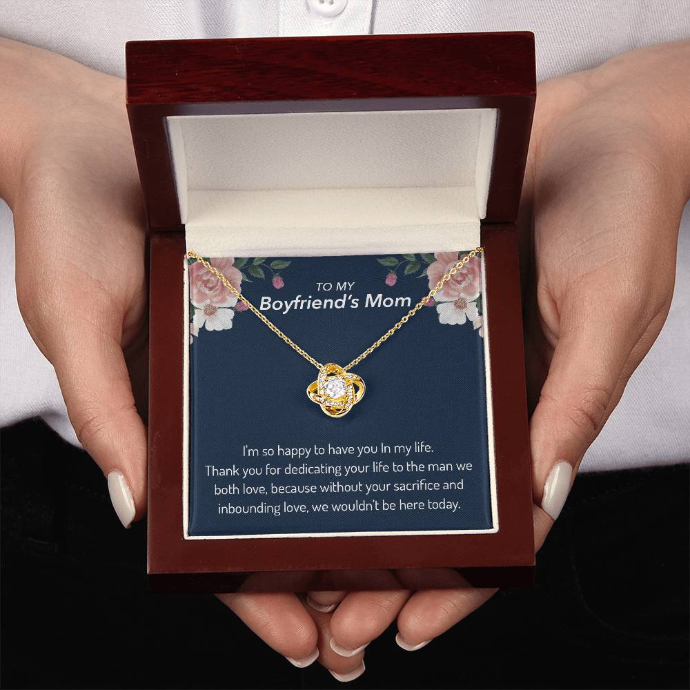 (Almost Gone) Boyfriend’s Mom Personalized Gift - Birthday Gift of Gratitude and Love