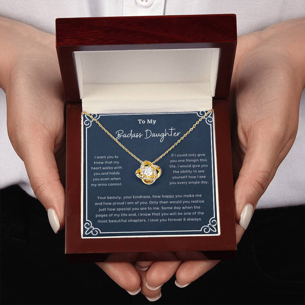 To my Daughter - 1st Design - To My Badass Daughter – A Lifetime of Love and Pride from Mom/Dad