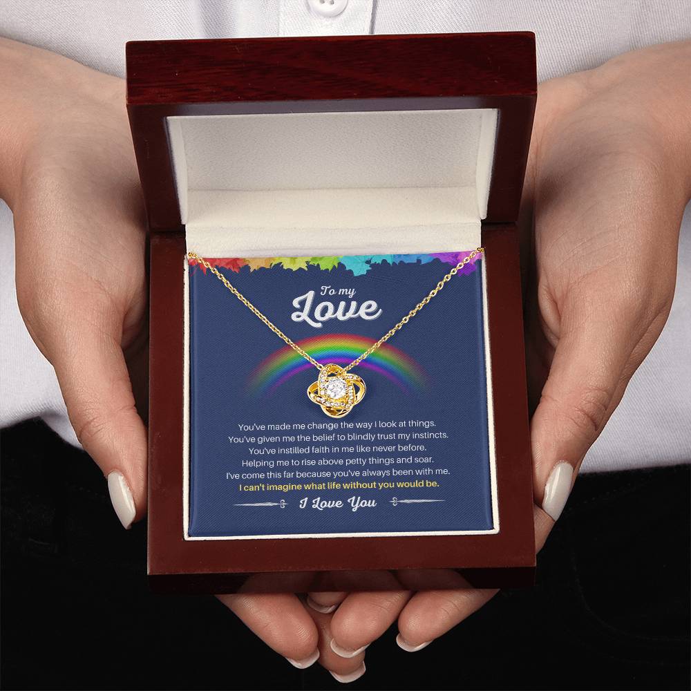 (Almost Gone) Always Been With Me Necklace - Gift To My Love