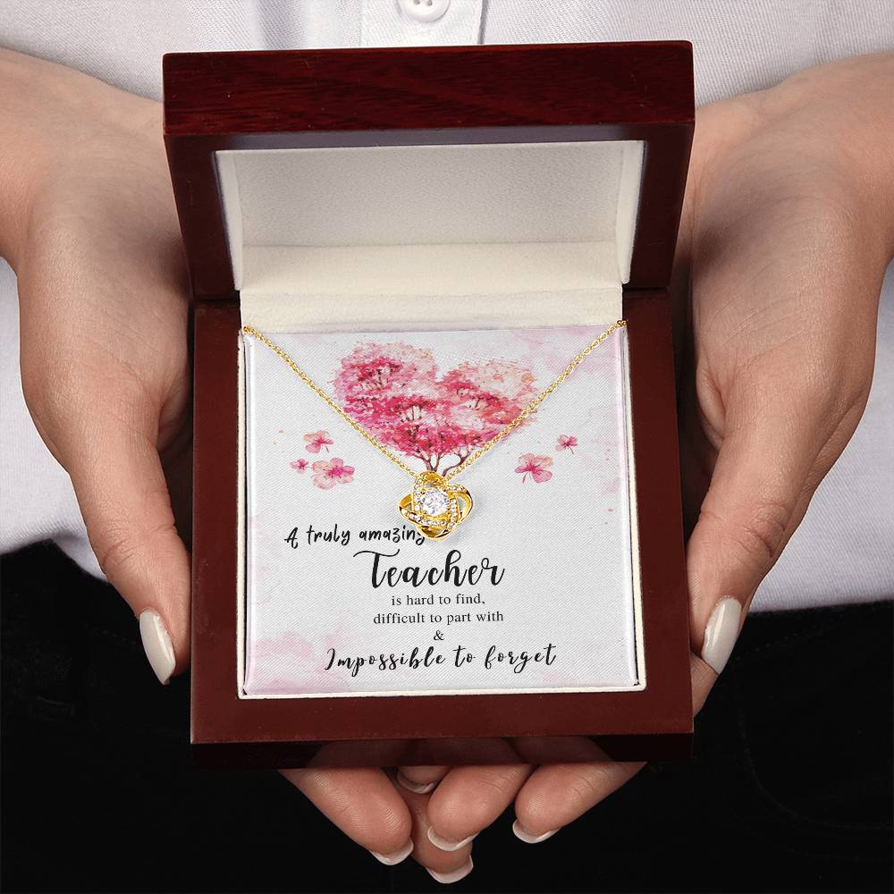 Teacher Gift | Gift for Teacher Necklace | a Truly Amazing Teacher Appreciation Gift