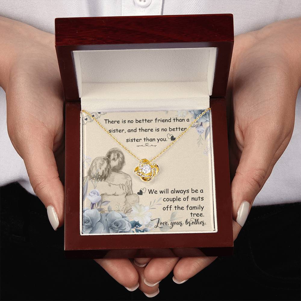 To My Sister from your Brother - Always a Couple of Nuts Together on Christmas