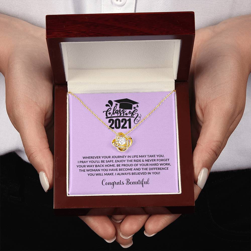 (Almost Gone) Class of 2021 - Graduation Necklace - Congrats Graduate Necklace Gift