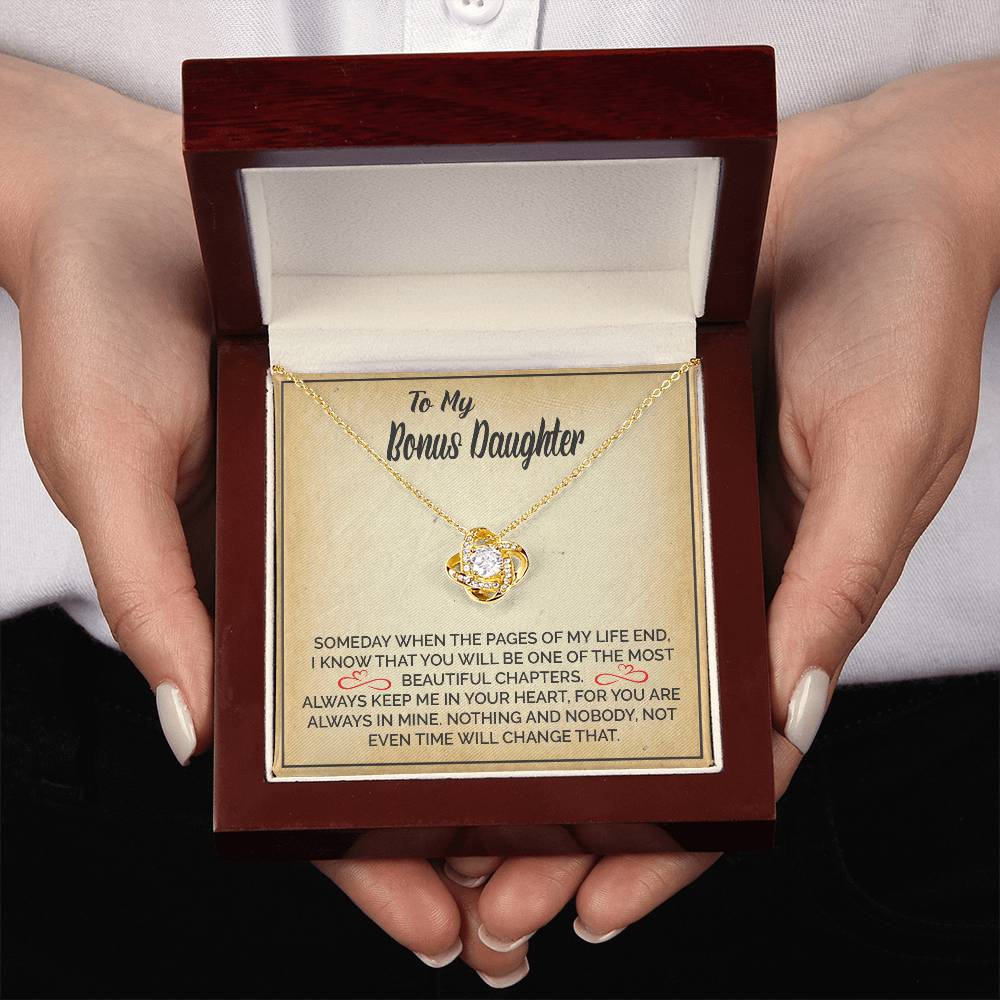 (Almost Gone) Bonus Daughter - Beautiful Chapters -Empowering Necklace with Meaningful Message
