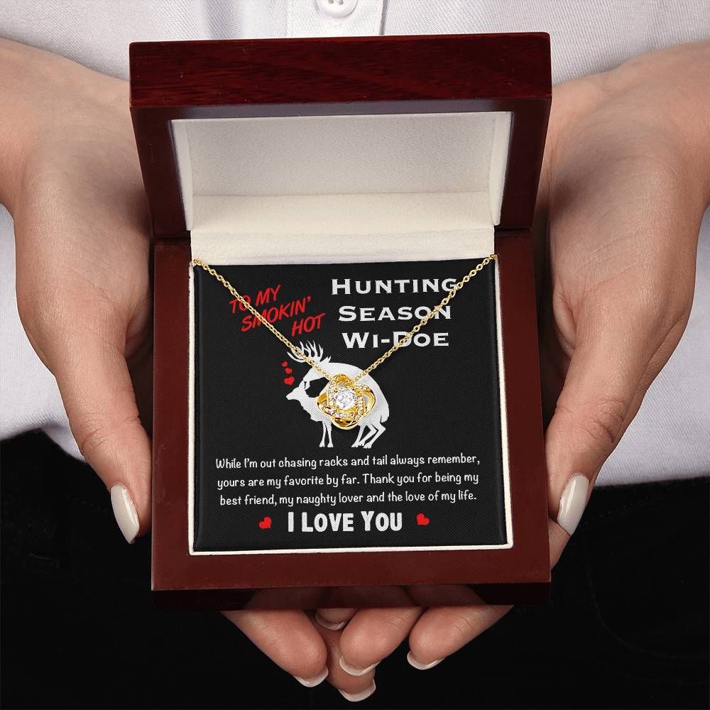 Smokin' Hot Hunting Season Wi-Doe Forever Love Necklace
